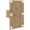 vidaXL Szafka Nocna 2 pcs Dąb rzemieślniczy 50 x 32,5 x 80cm