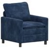 vidaXL Sofa Granatowy 76 x 81 x 87,5 cm Poliester