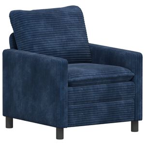 vidaXL Sofa Granatowy 76 x 81 x 87,5 cm Poliester