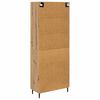 vidaXL Highboard 2 pcs Dąb rzemieślniczy Materiał drewnopochodny