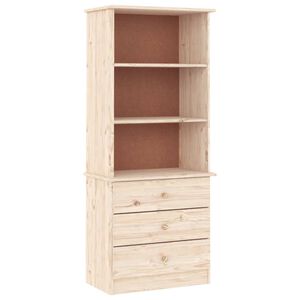 vidaXL Biblioteczka z szufladami ALTA, 60x35x142 cm, drewno sosnowe