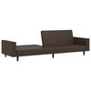 vidaXL 2-osobowa sofa, brązowa, sztuczna sk&oacute;ra