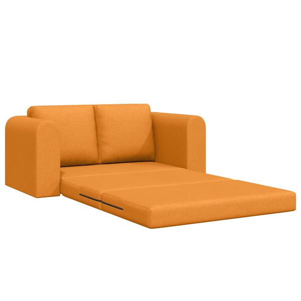 vidaXL Sofa Bed 60cm Ciemny Ż&oacute;łty tkanina