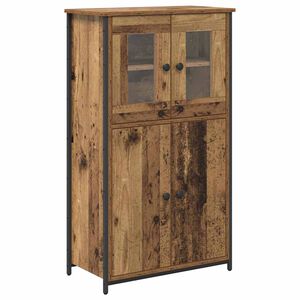 vidaXL Highboard Stare drewno 62 x 32 x 106,5 cm Drewno inżynieryjne