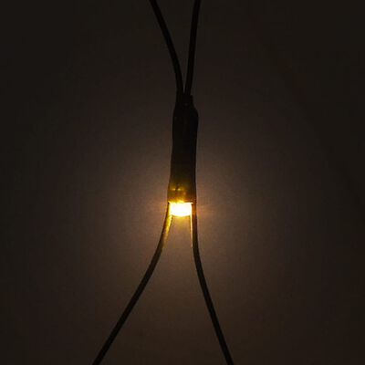 vidaXL Siatka lampek, ciepłe białe światło, 3x2 m, 204 LED