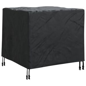 vidaXL Pokrowiec na meble 82 x 82 x 65 cm Tkanina Oxford 210D Czarny