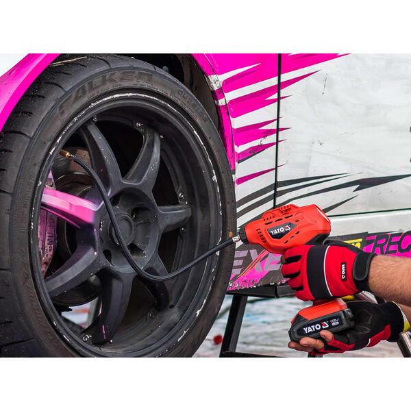 YATO Kompresor z akumulatorem 2,0 Ah Li-Ion 18 V