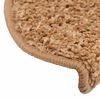 vidaXL Maty na schody 20 szt. 65x21x4 cm Beżowe p&oacute;łokrągłe duże