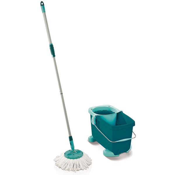 Leifheit Mop obrotowy z wiadrem Clean Twist, zielony, 52052