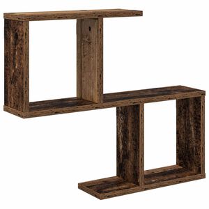 vidaXL P&oacute;łka ścienna Stare drewno 60 x 12 x 50,5 cm