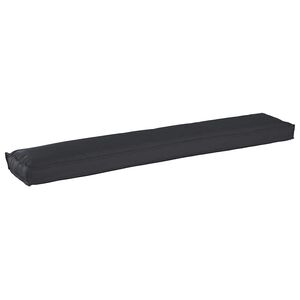 vidaXL Poduszka na paletę Czarny 200 x 40 x 8 cm Materiał Oxford