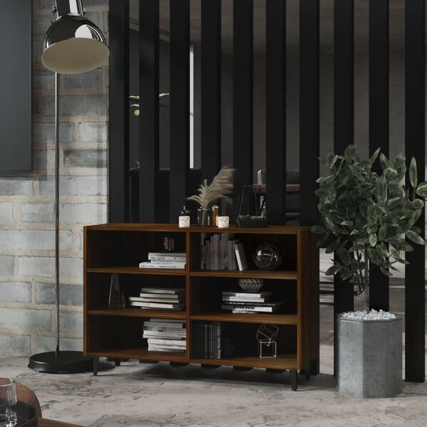 vidaXL Szafka, brązowy dąb, 103,5x35x70 cm