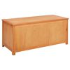 vidaXL Skrzynia do przechowywania 110 x 45 x 45 cm Dąb lite