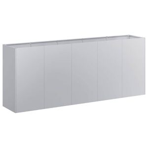 vidaXL Doniczka 200x40x80 cm Stal ocynkowana