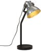 vidaXL Lampa stołowa, 25 W, srebrny vintage, 17x17x60 cm, E27