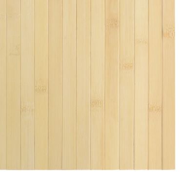 vidaXL Dywan prostokątny, jasny naturalny, 60x500 cm, bambusowy