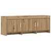 vidaXL Szafka pod telewizor 130 x 33 x 47 cm Dąb artisan