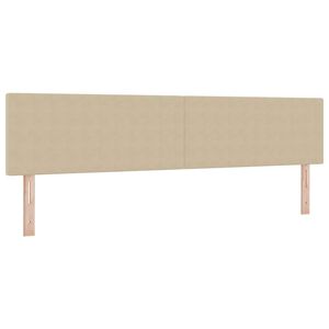 vidaXL Zagł&oacute;wek Jasnozielony szary 200 cm Sk&oacute;ra ekologiczna