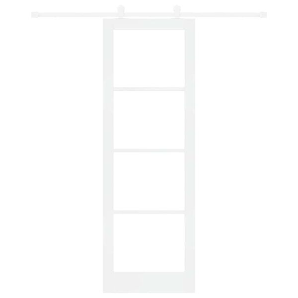 vidaXL Drzwi przesuwne ORKDAL Biały 78 x 232 cm