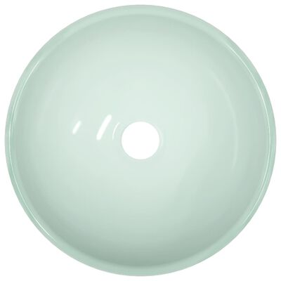 vidaXL Umywalka ze szkła hartowanego, 30x12 cm, biała