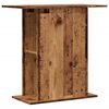 vidaXL Stojak pod akwarium Stare drewno 36x75x72,5 cm Drewno konstrukcyjne