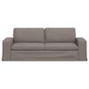 vidaXL Sofa Ciemnoszary