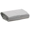 vidaXL Plandeka, szara, &Oslash; 2,8 m, 650 g/m&sup2;