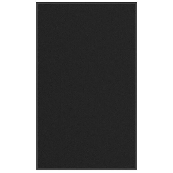 vidaXL Wycieraczka Czarna 90x150 cm