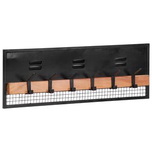 vidaXL Wieszak ścienny na ubrania 90x11x30 cm lite drewno mango