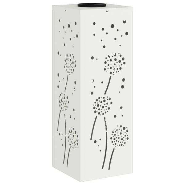 vidaXL Słoneczna LED lampa na ścieżkę 2 pcs Biały