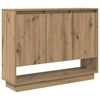 vidaXL Bufet Dąb rzemieślniczy 97 x 29 x 75 cm Materiał drewnopochodny