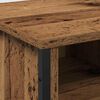 vidaXL Szafka pod umywalkę z p&oacute;łką Stare drewno 91 x 35 x 60 cm