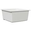 vidaXL Zlew kuchenny Biały 38 x 44 x 20 cm Granit