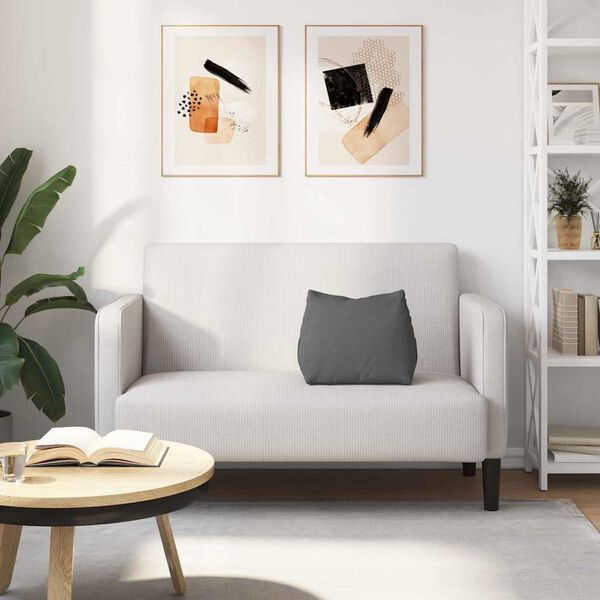 vidaXL Poduszka na plecy Ciemnoszary 45 x 20 x 35 cm tkanina