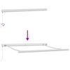 vidaXL Markiza zwijana Wielokolorowe 350 x 250 cm Tkanina i Metal