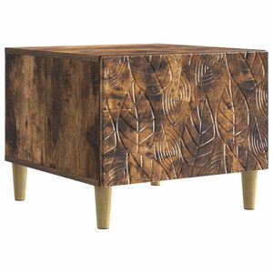 vidaXL Stolik kawowy Dąb wędzony 50 x 49 x 40 cm Drewno inżynieryjne