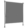 vidaXL Zewnętrzna Roleta Rolkowa jasnoszary 150 x 270 cm
