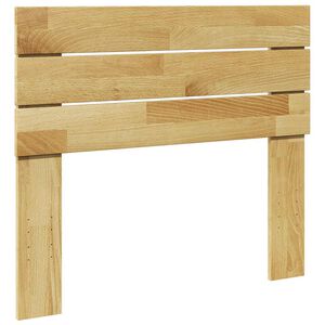vidaXL Zagł&oacute;wek 75 cm lite drewno dąb
