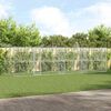 vidaXL Kenel dla Ps&oacute;w 4 pcs Srebrny 8 x 2 x 2 m Stal galwanizowana