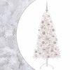 vidaXL Sztuczna choinka z bombką 150 cm 150 LED Ciepła biel