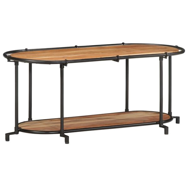 vidaXL Szafka pod telewizor, 100x42x40 cm, lite drewno akacjowe