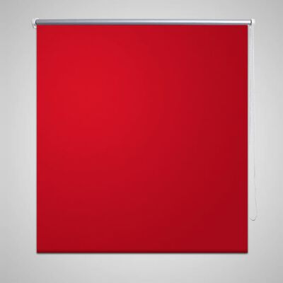 Roleta przeciwsłoneczna 100 x 230 cm czerwona