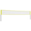 vidaXL Siatka do gry w siatk&oacute;wkę, ż&oacute;łto-czarna, 823x244 cm, tkanina PE