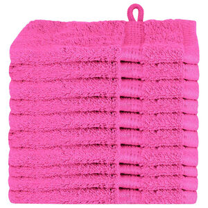 vidaXL Ręcznik Gościnny SOLUND 10 pcs R&oacute;żowy 15 x 21 cm 550 gsm