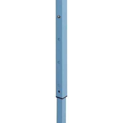 vidaXL Składana altana, 5x5 m, niebieska