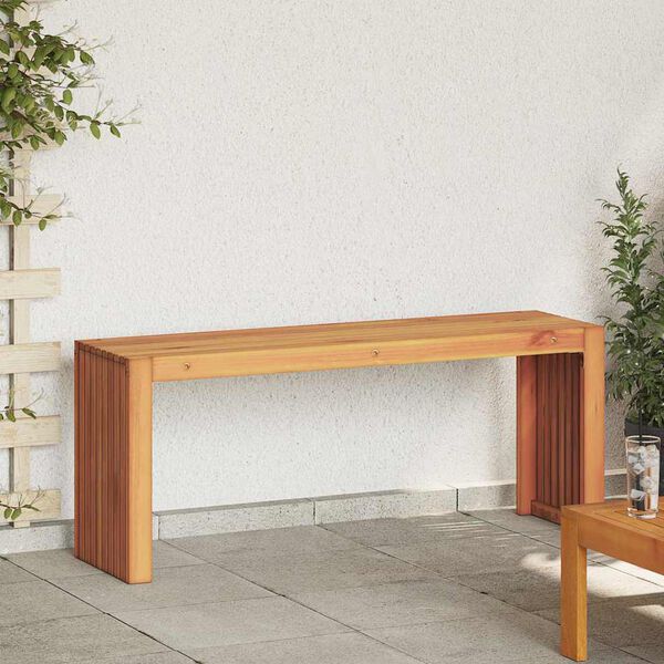 vidaXL ławka Olej Naturalny 110 x 30 x 45 cm Lite drewno teakowe