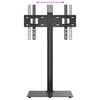 vidaXL Narożny stojak na telewizor 32-65 cali, czarny