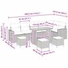 vidaXL Zestaw Sof na Ogr&oacute;d 10 pcs Beżowy polirattan