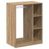 vidaXL Garderoba Dąb artisan 77 x 48 x 102 cm Drewno inżynieryjne