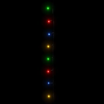vidaXL Sznur z 400 kolorowymi lampkami LED, 40 m, 8 efektów